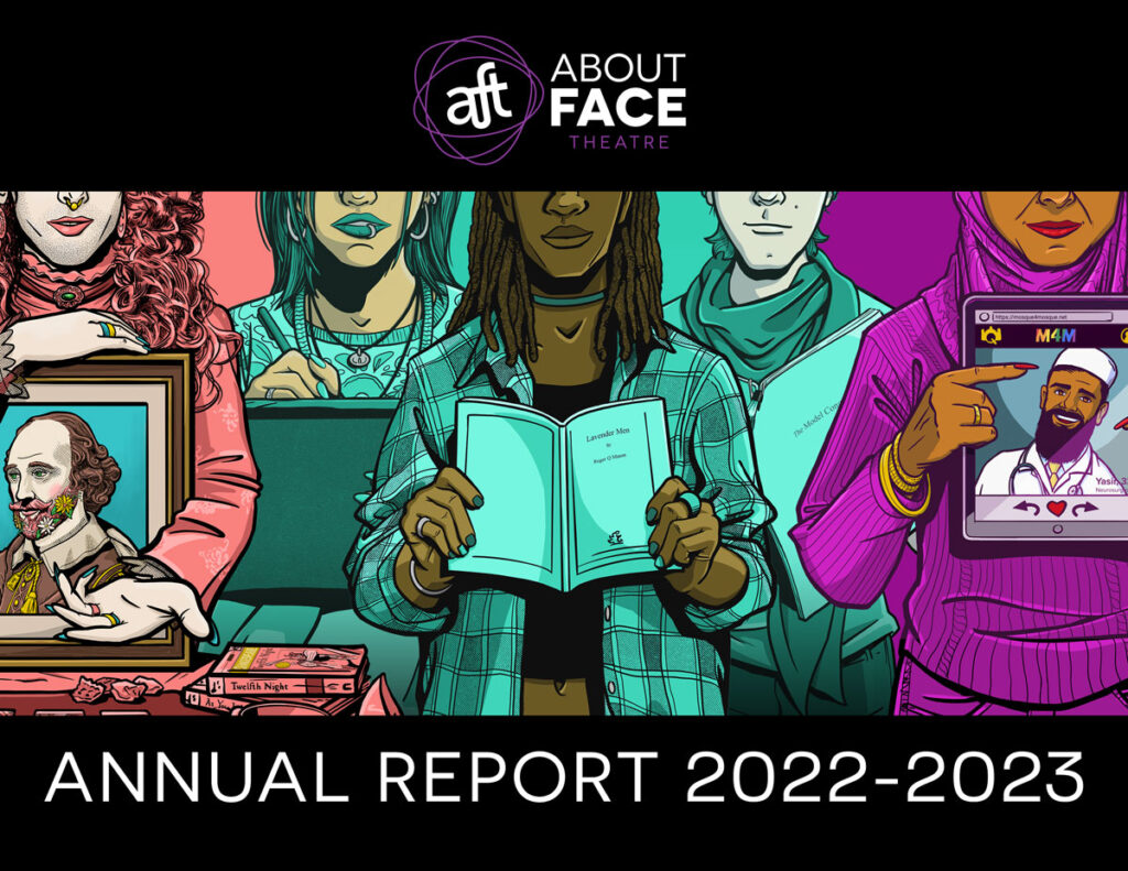 Collage illustrated cover of the AFT 2022-2023 Annual Report